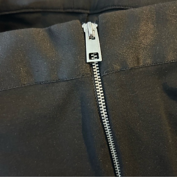 Everlane The Stretch Black Ponte Skinny Ankle Pants Size 6 - Picture 11 of 12